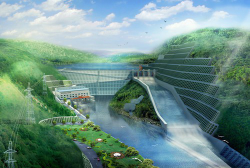 沙坡头老挝南塔河1号水电站项目